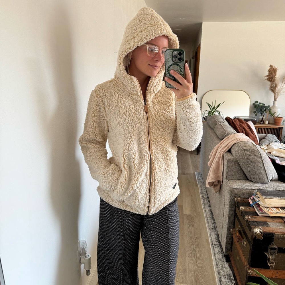 Simply Southern Cream Teddy Jacket